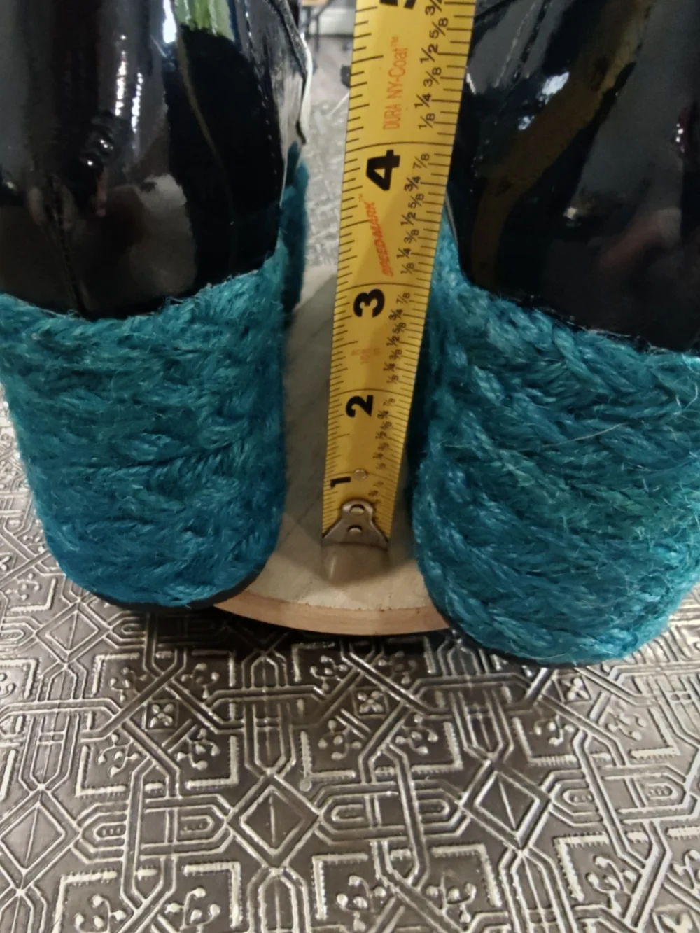 🐢 Jeffrey Campbell Termino platform espadrille loafer Size 7